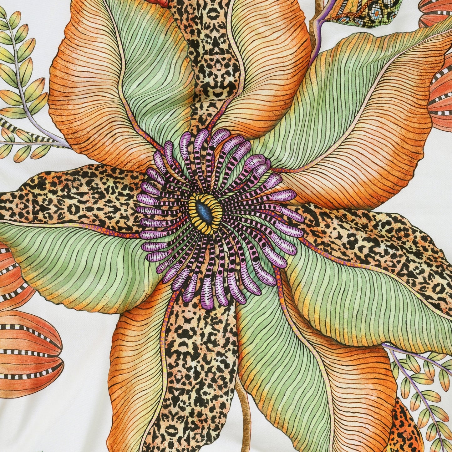 Thanda Nest Tablecloth in Parakeet