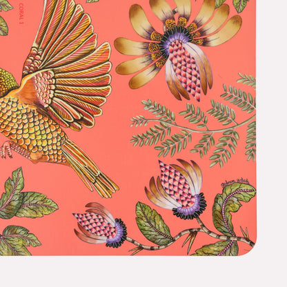 Weaver Garden Coral Pair (Hard Board Placemats)