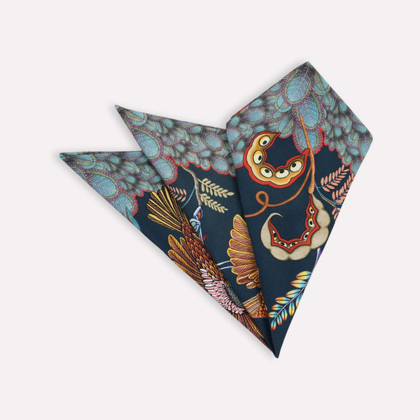 Thanda Nests Napkins in Midnight (PAIR)