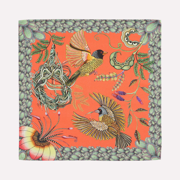 Thanda Nests Napkins in Coral (PAIR)