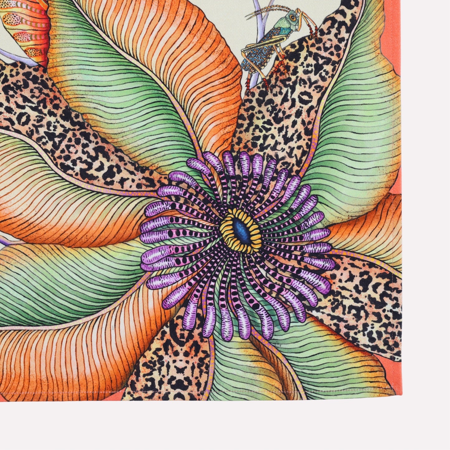 Thanda Bloom Napkins in Parakeet (PAIR)