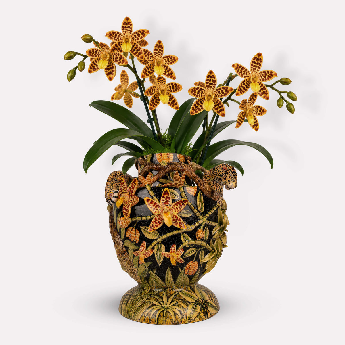 Leopard Planter Vase