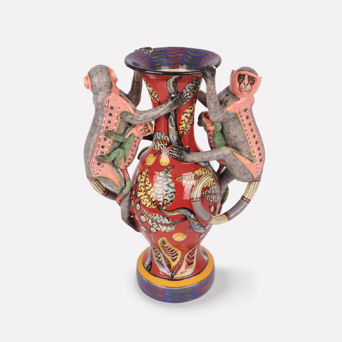 Monkey Vase