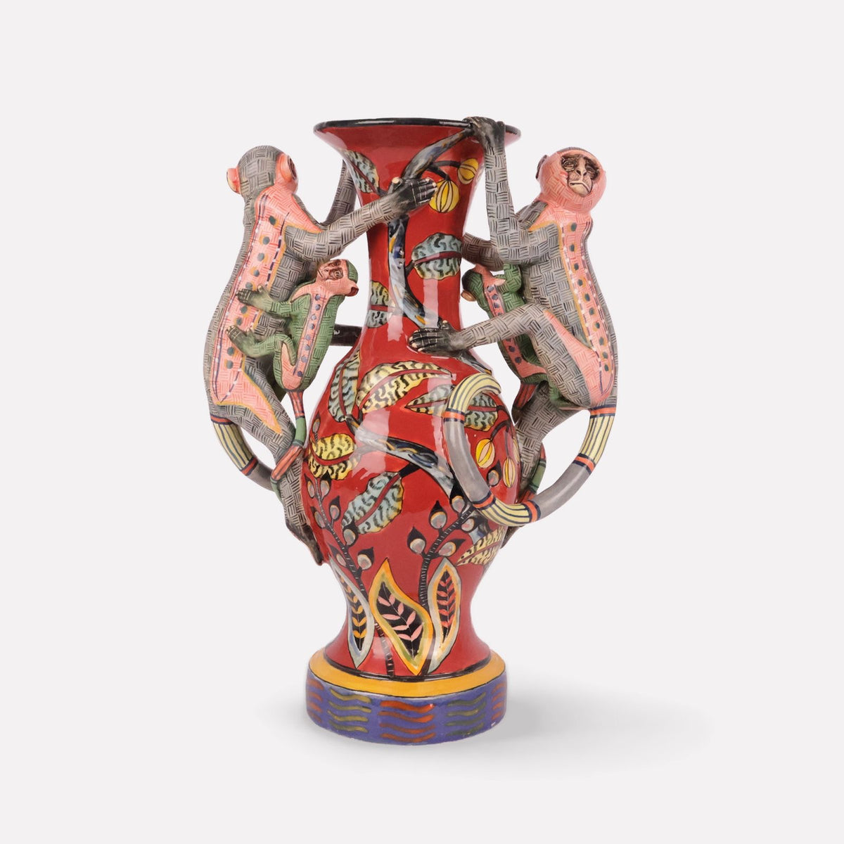 Monkey Vase