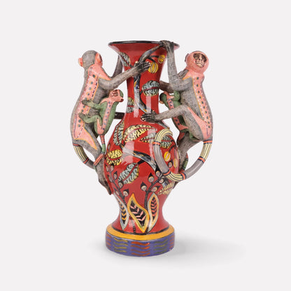 Monkey Vase