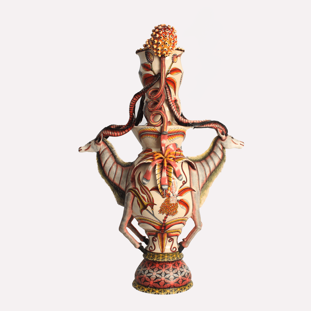 Kudu and Aloe Vessel