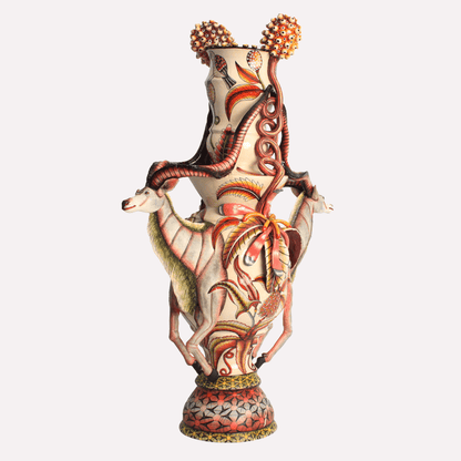 Kudu and Aloe Vessel