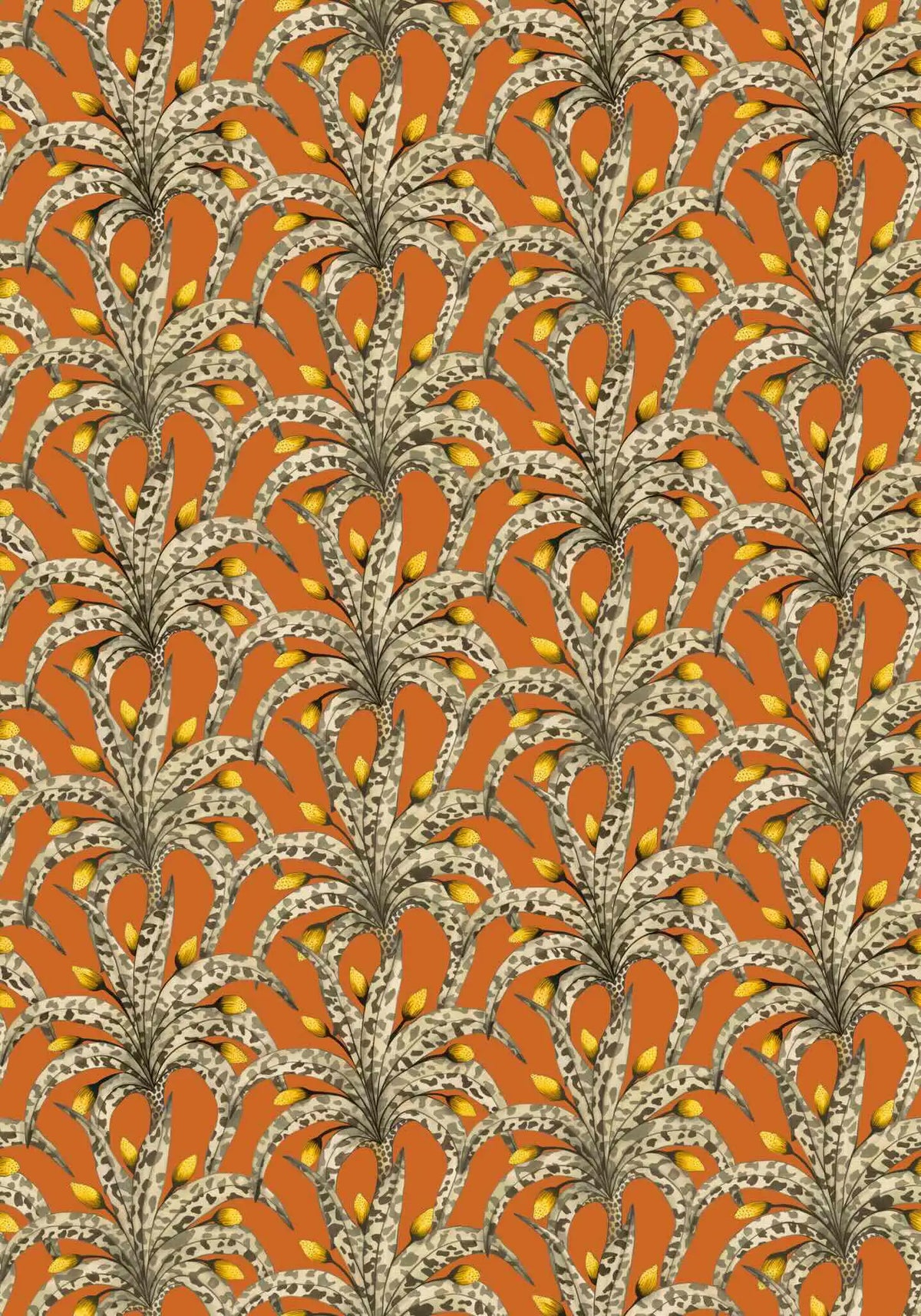 Afrika Damask Wallpaper Ardmore Design