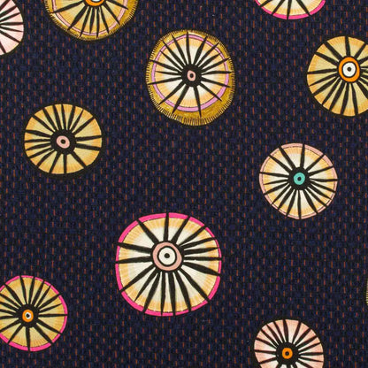 Amasumpa Moonlight Linen Fabric Ardmore Design
