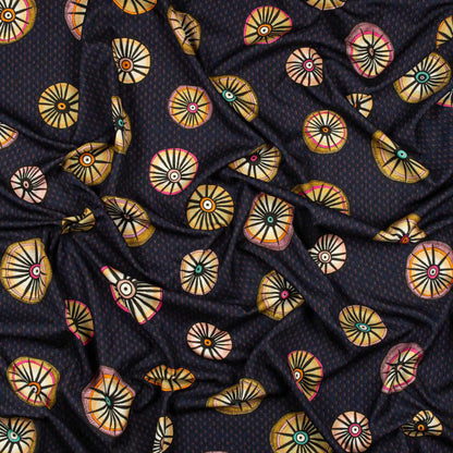 Amasumpa Moonlight Linen Fabric Ardmore Design