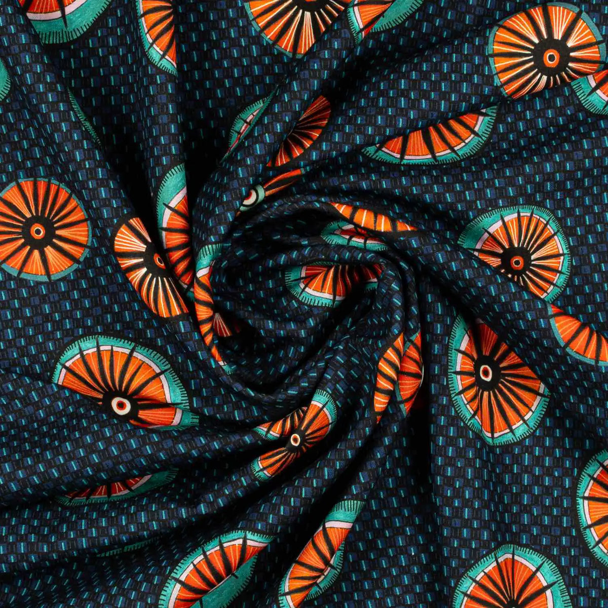 Amasumpa Royal Linen Fabric Ardmore Design