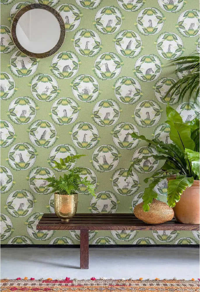 Ardmore Cameos Wallpaper Ardmore Design