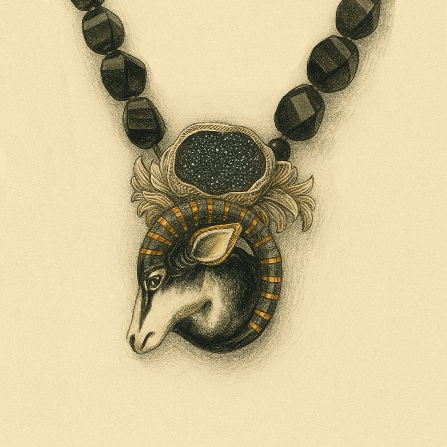 Midnight Sable Necklace