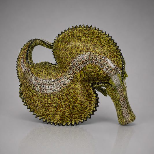 Crocodile Sculptural Dish