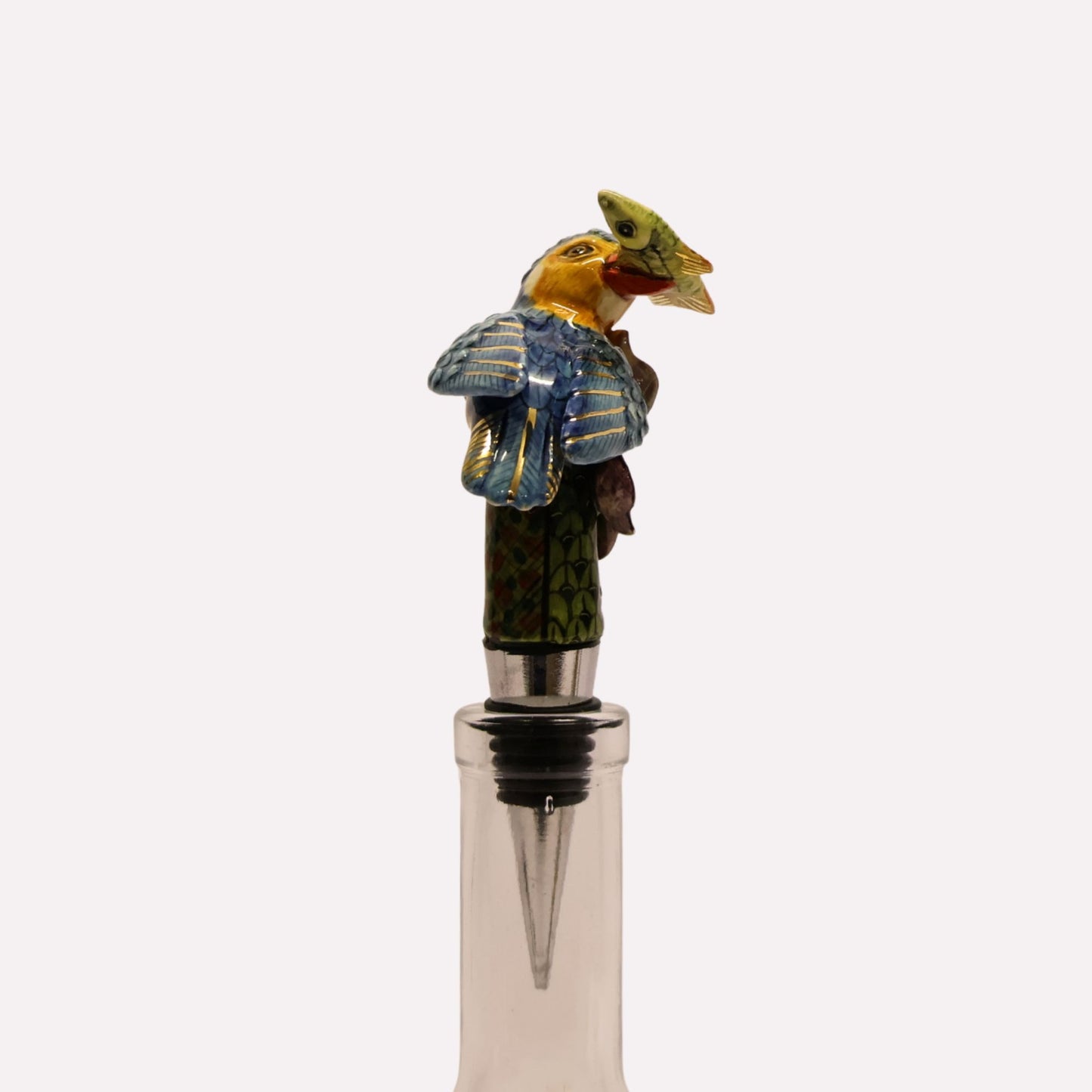 Kingfisher Ceramic Stopper