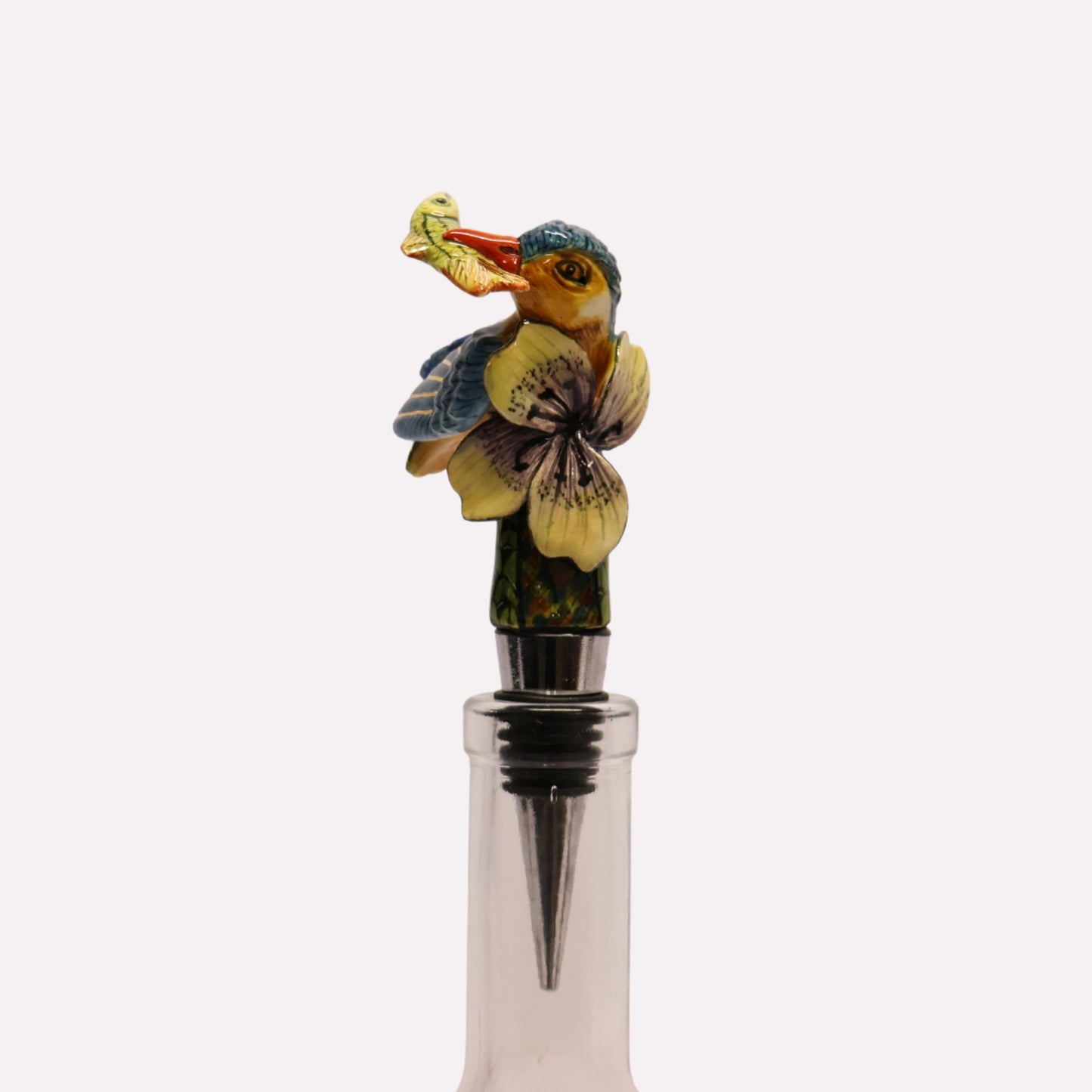 Kingfisher Ceramic Stopper