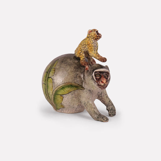 Chubby Monkey Sculpture