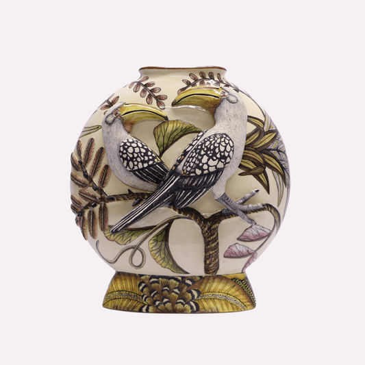 Hornbill Vase