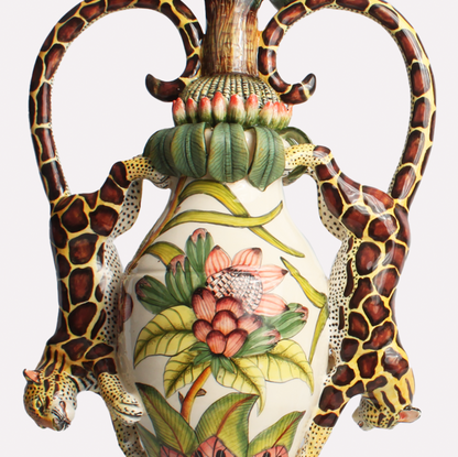 Leopard Candle Holders