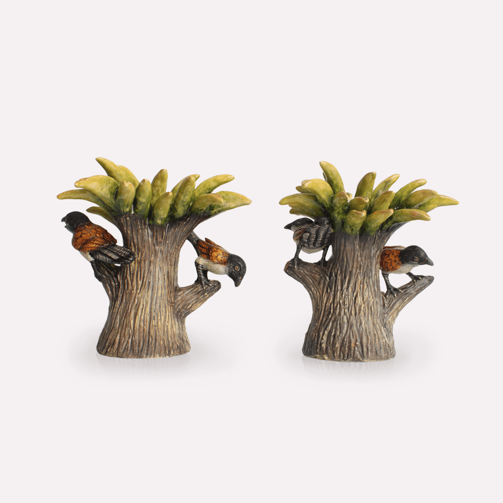 Rain Bird Candle Holders