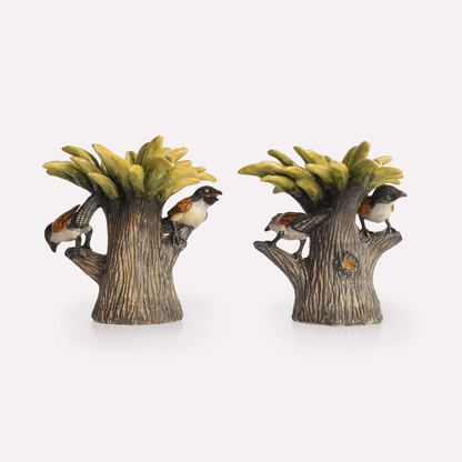 Rain Bird Candle Holders