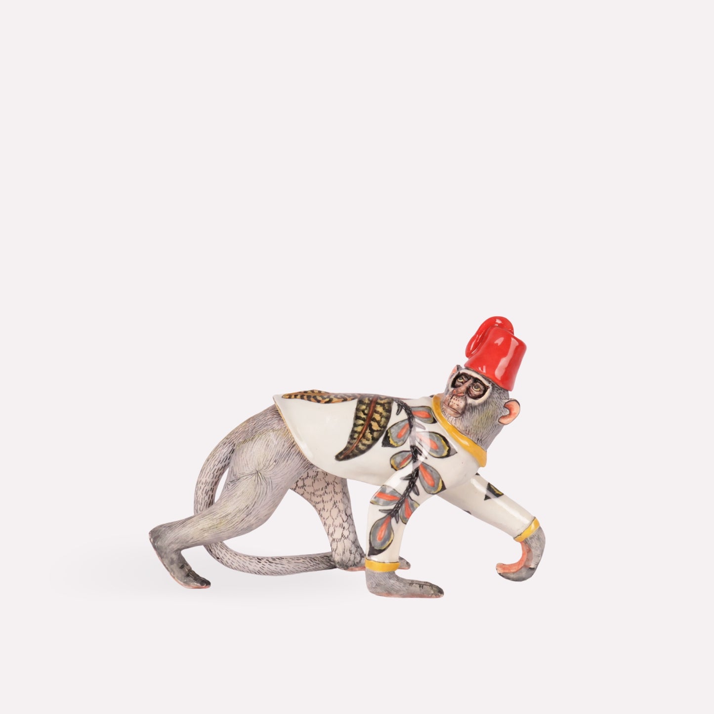 Monkey in Top Hat Sculpture