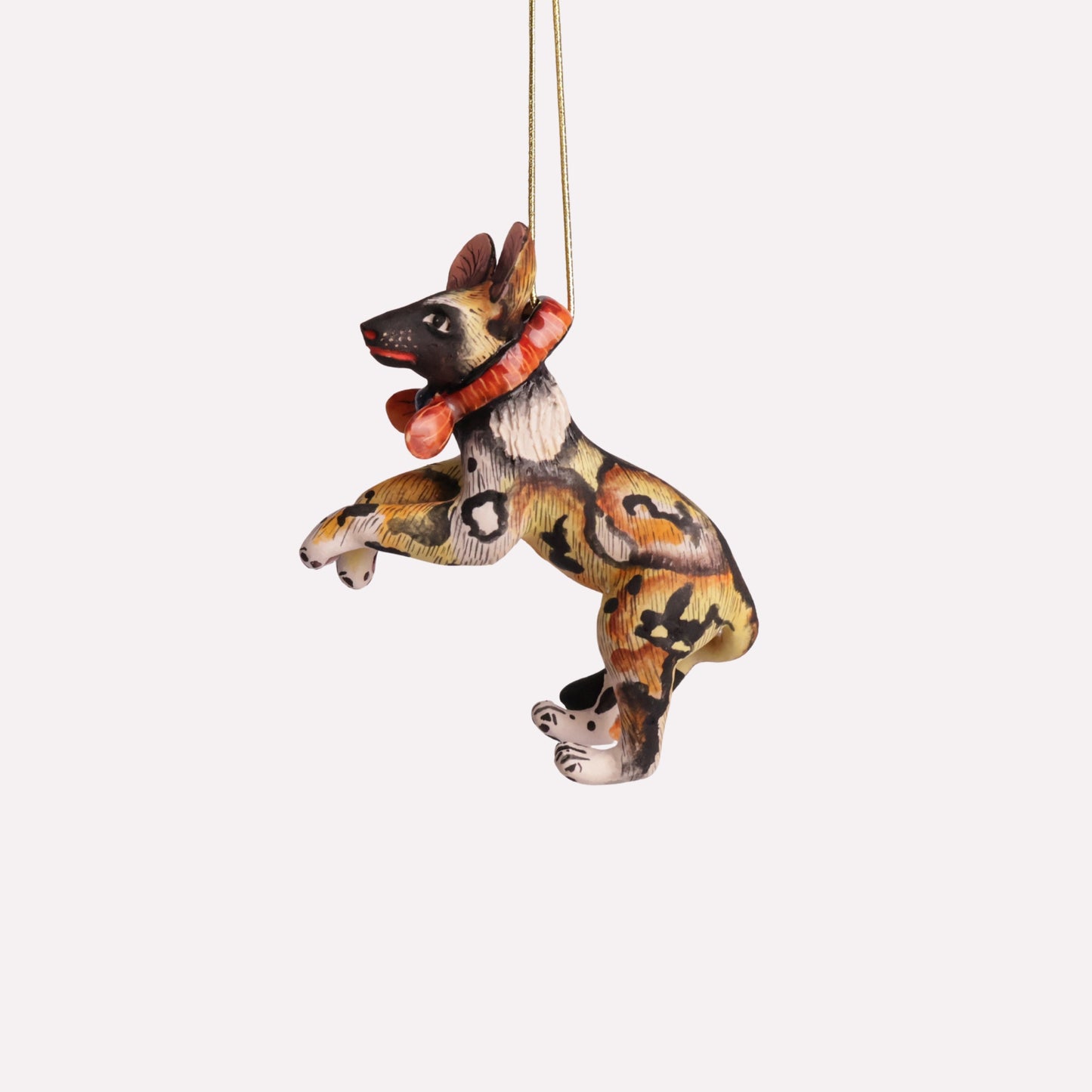 Wild Dog Ornament