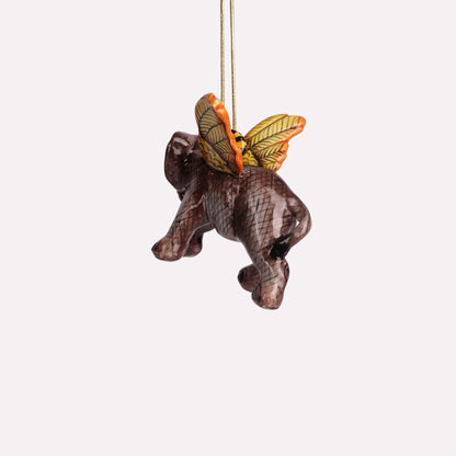Flying Elephant Ornament