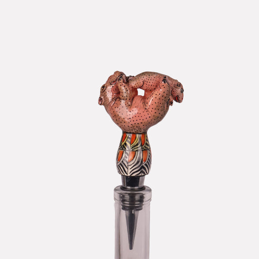 Hippo Ceramic Stopper