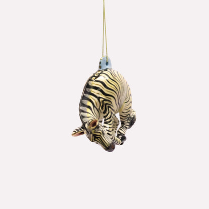 Zebra Sculptural Ornament
