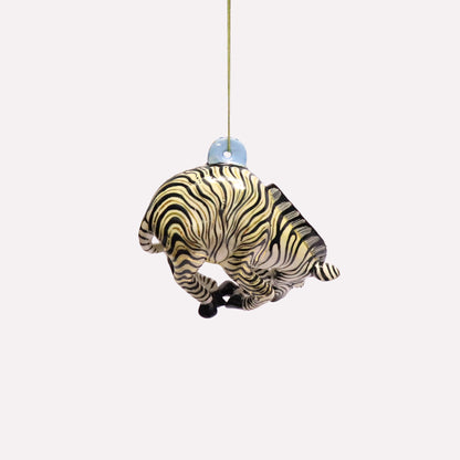 Zebra Sculptural Ornament