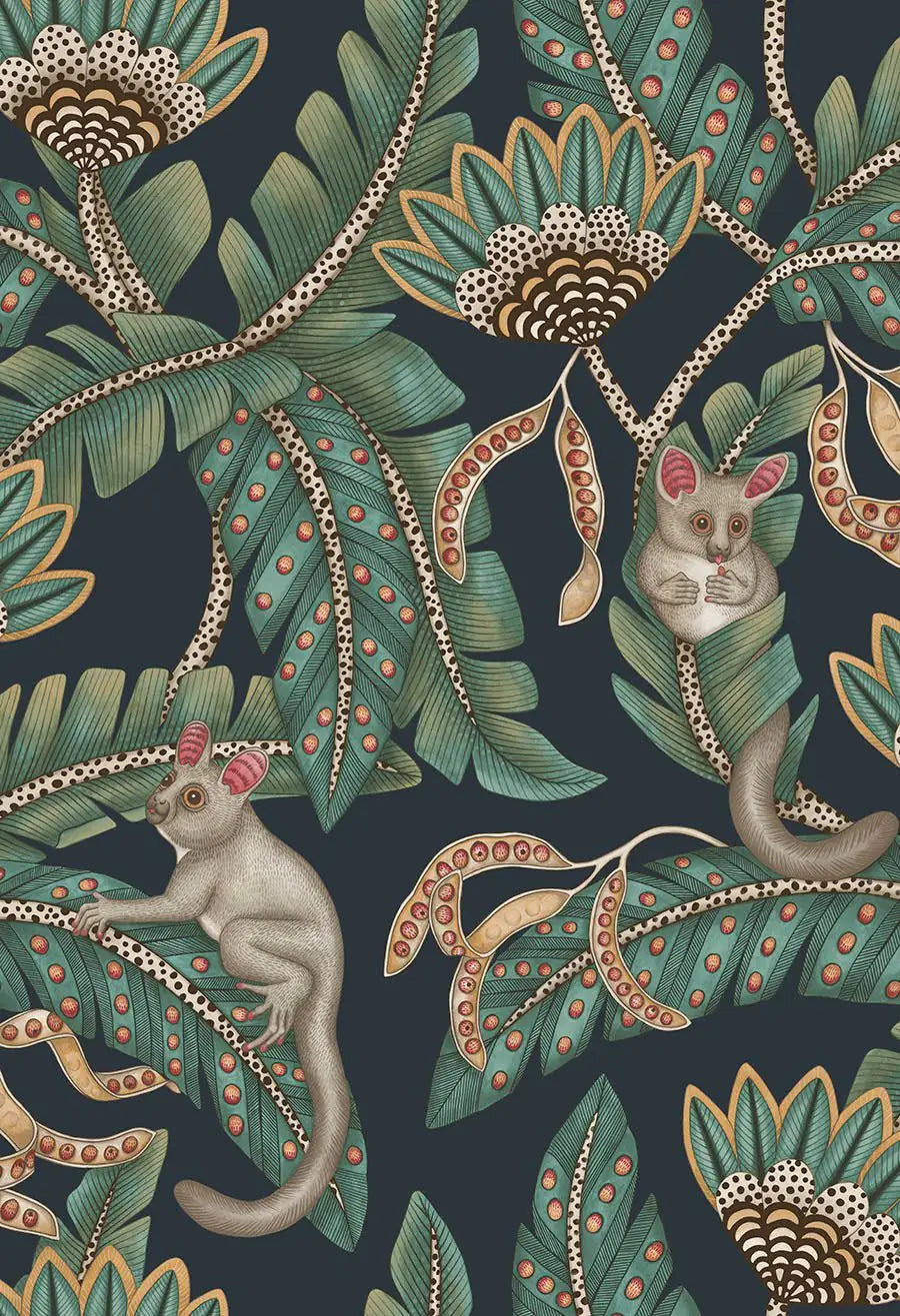 Bush Baby Wallpaper Ardmore Design