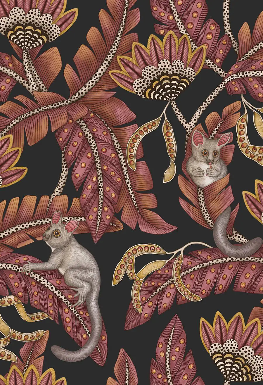 Bush Baby Wallpaper Ardmore Design