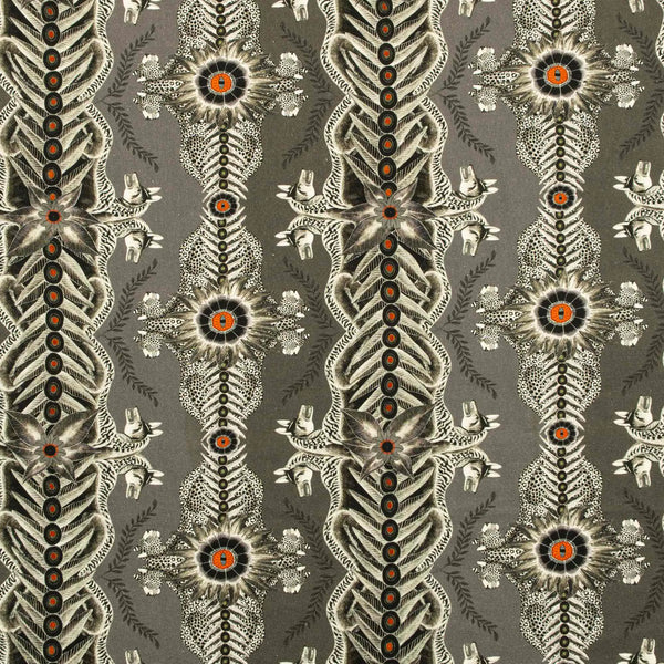Bush Bandits Ash Fabric Ardmore Design