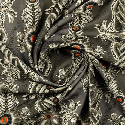 Bush Bandits Ash Fabric Ardmore Design