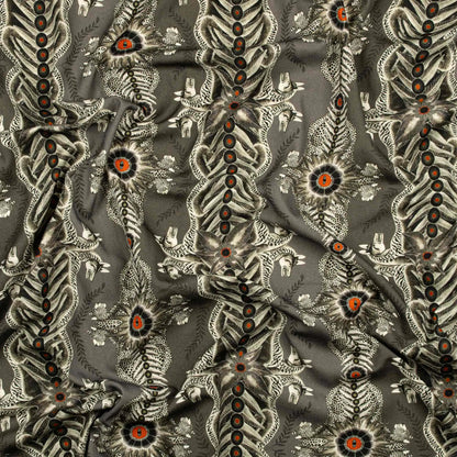 Bush Bandits Ash Fabric Ardmore Design