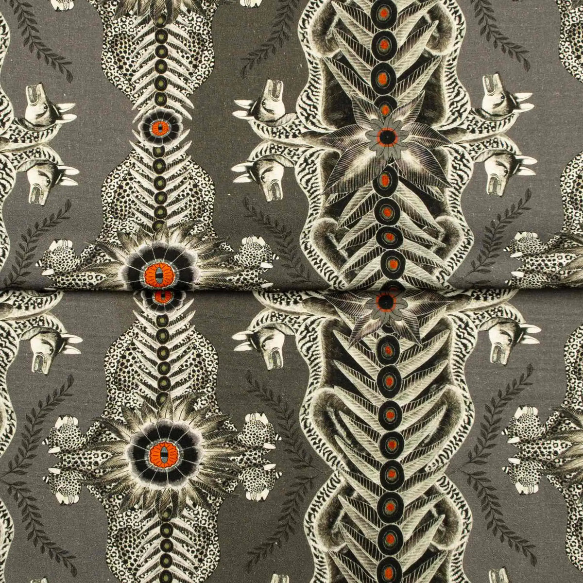 Bush Bandits Ash Fabric Ardmore Design