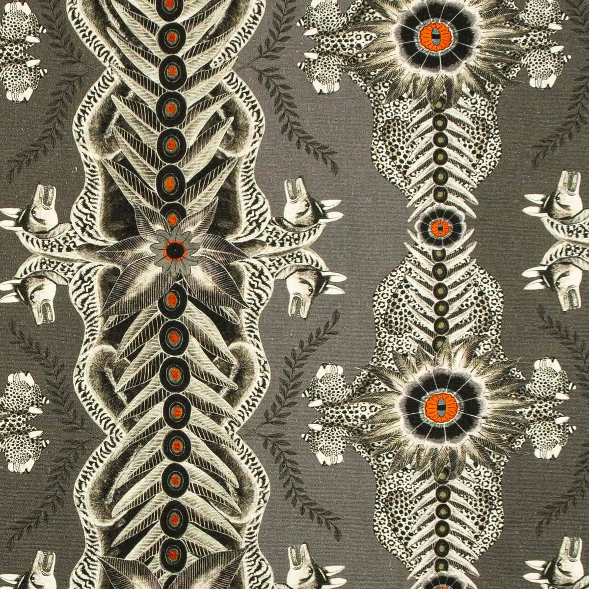 Bush Bandits Ash Fabric Ardmore Design
