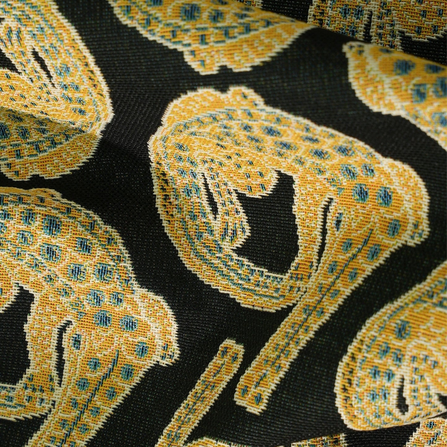 Croco Limelight Jacquard Fabric