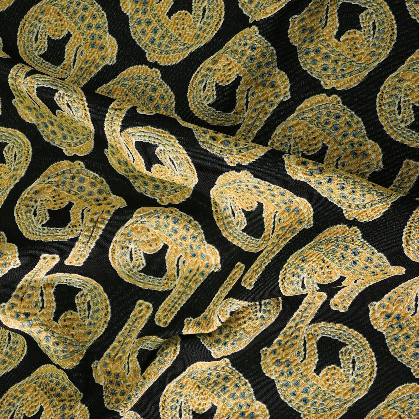 Croco Limelight Jacquard Fabric