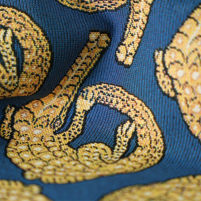 Croco Royal Jacquard Fabric