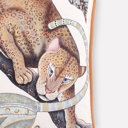 Monkey Tales Pearl Cotton Cushion Cover