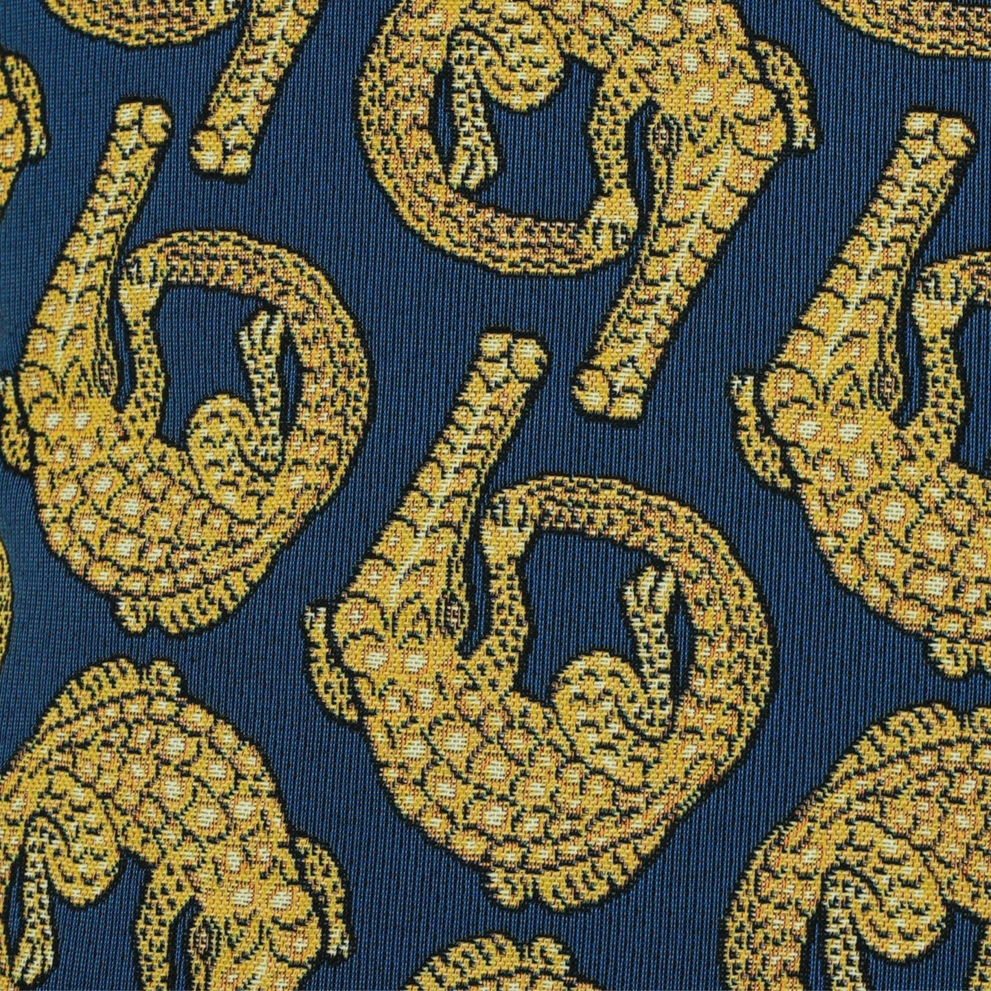 Croco Royal Jacquard Cushion Cover