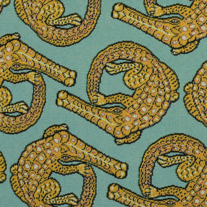 Croco Persimmon Jacquard Cushion Cover