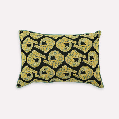 Croco Limelight Jacquard Cushion Cover