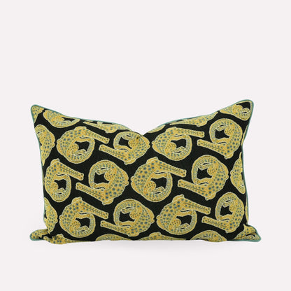 Croco Limelight Jacquard Cushion Cover