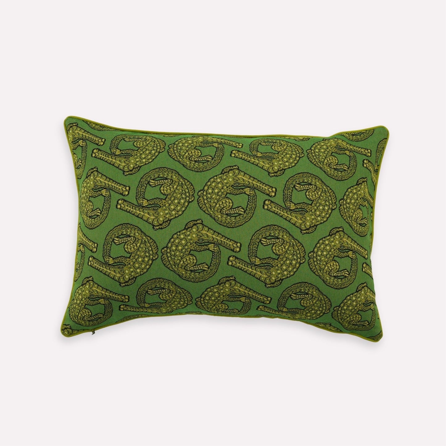 Croco Delta Jacquard Cushion Cover