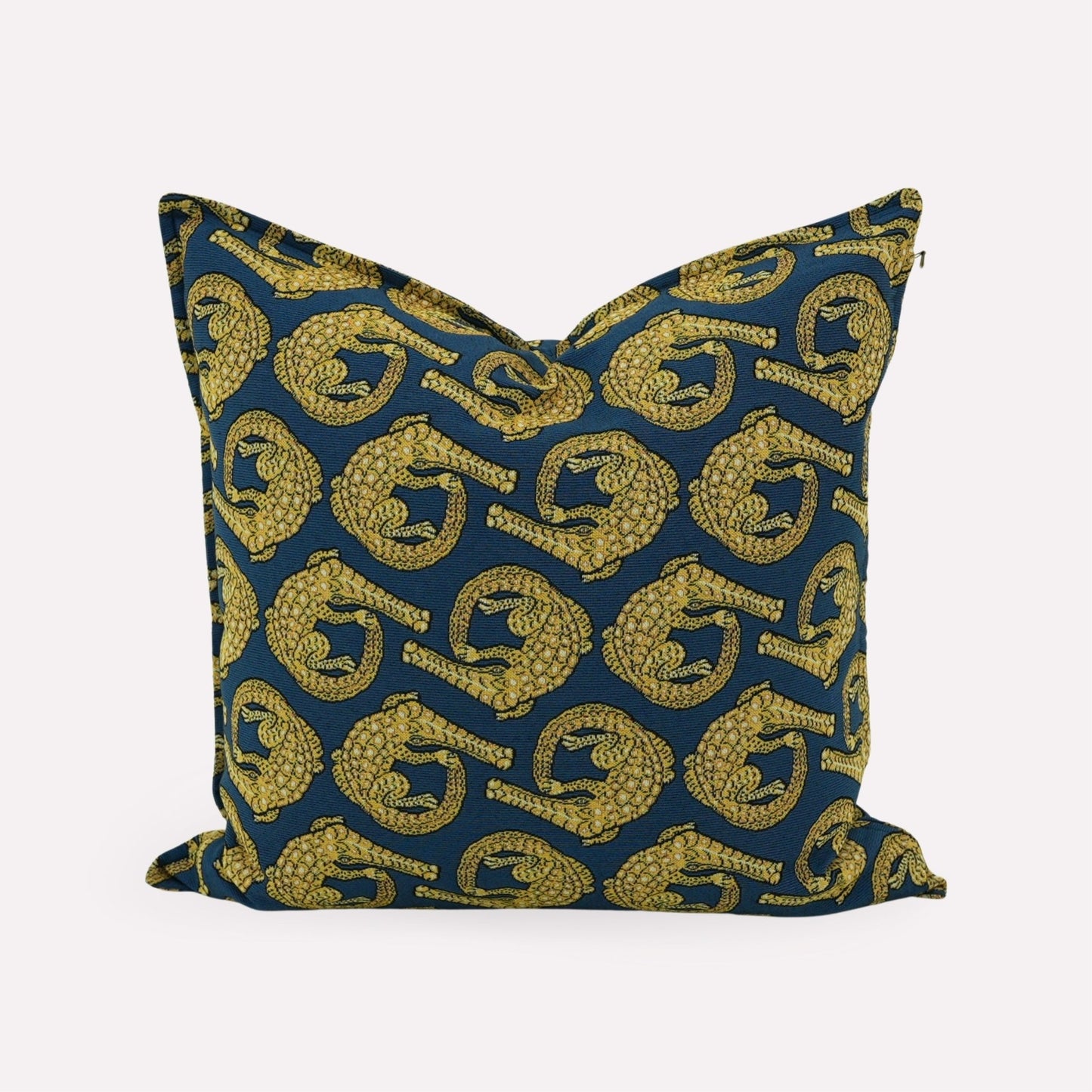 Croco Royal Jacquard Cushion Cover