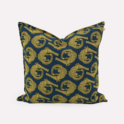 Croco Royal Jacquard Cushion Cover