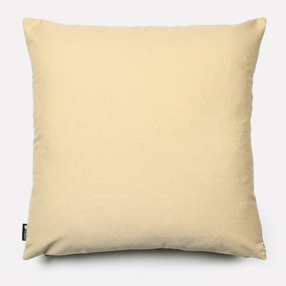 Dancing Elephant Mist Cotton Cushion Cover Ardmore Design